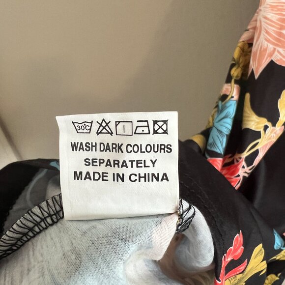 Ouges Halter Neck Floral Summer Casual Sundress - Sz L (NWT) - Picture 5 of 5